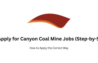 Apply for Canyon Coal Mine Jobs